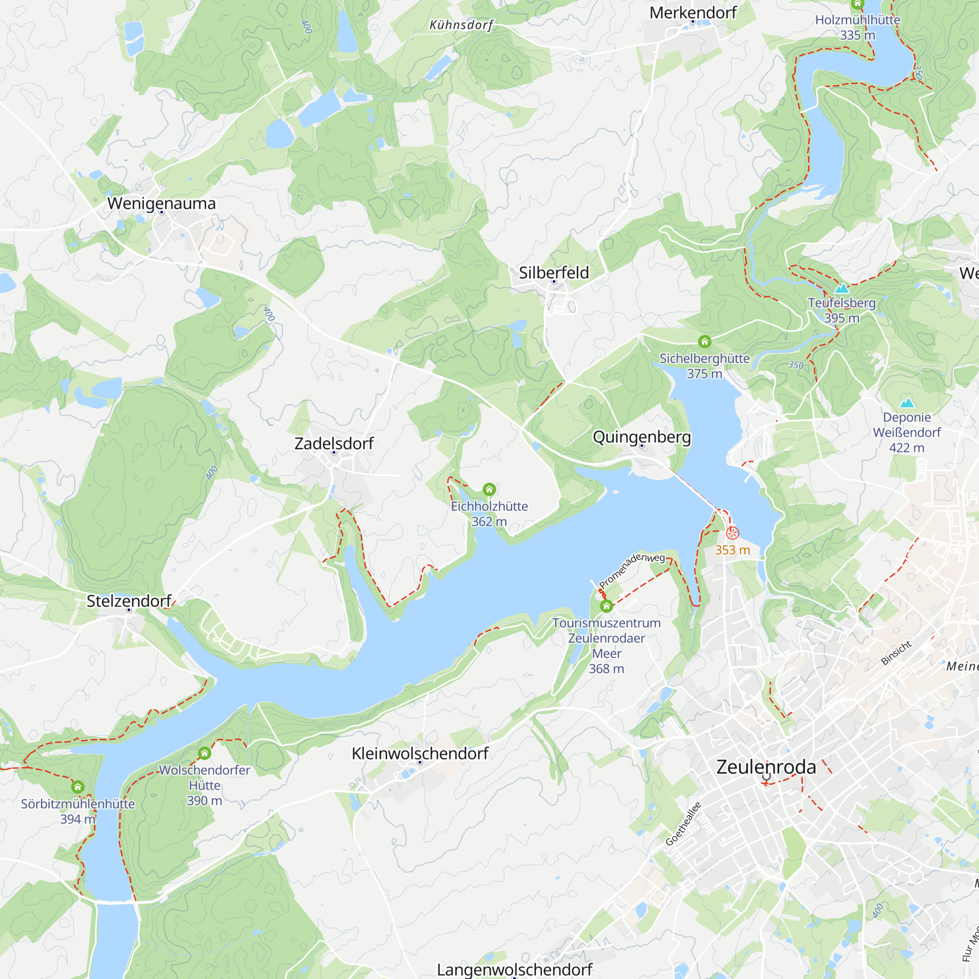 Eichholzhütte map