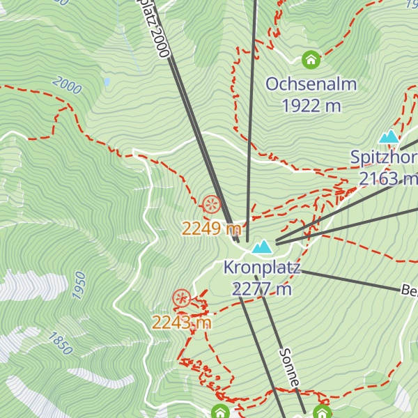 Map of AlpINN