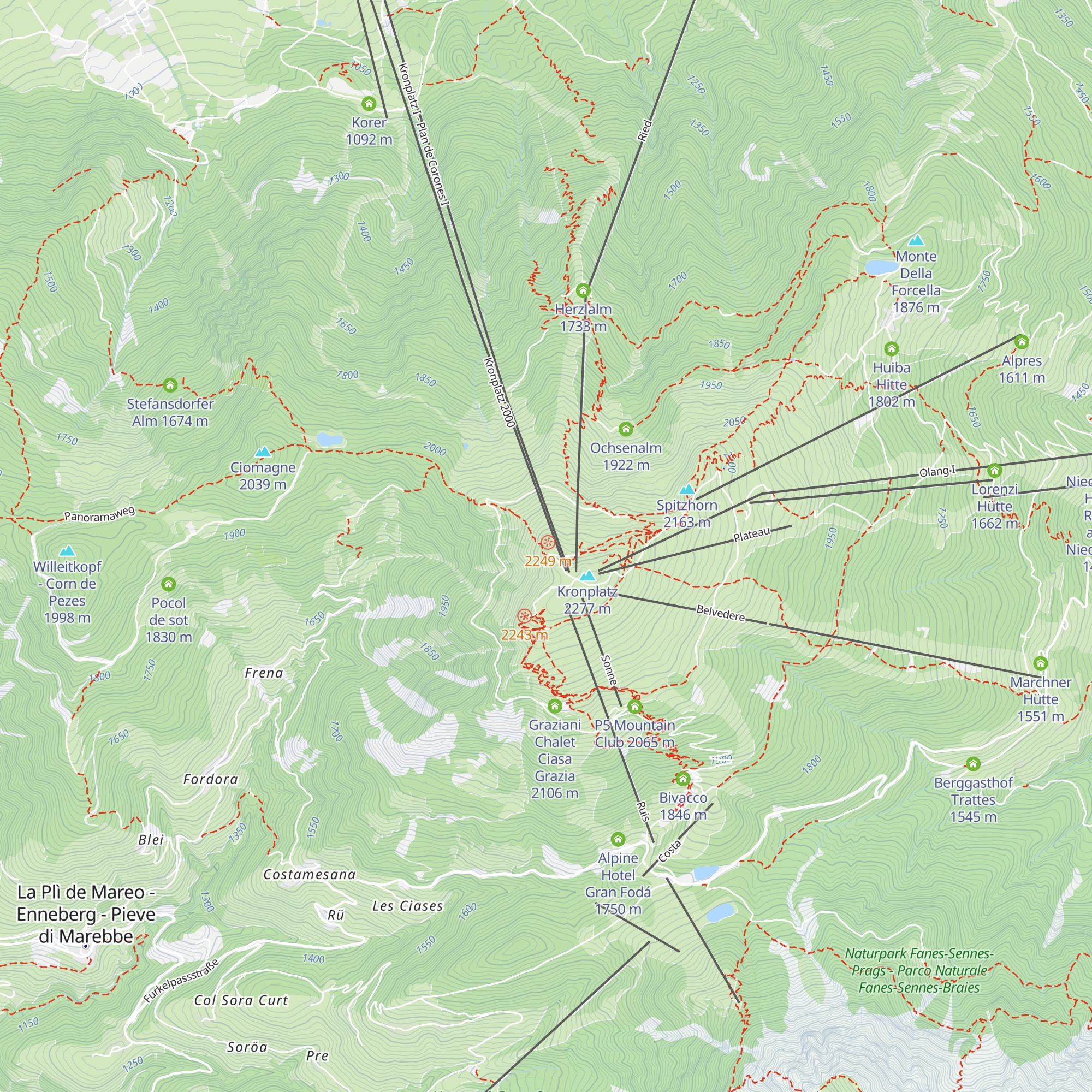AlpINN map