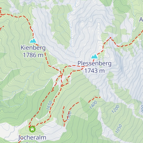 Map of Heuberg