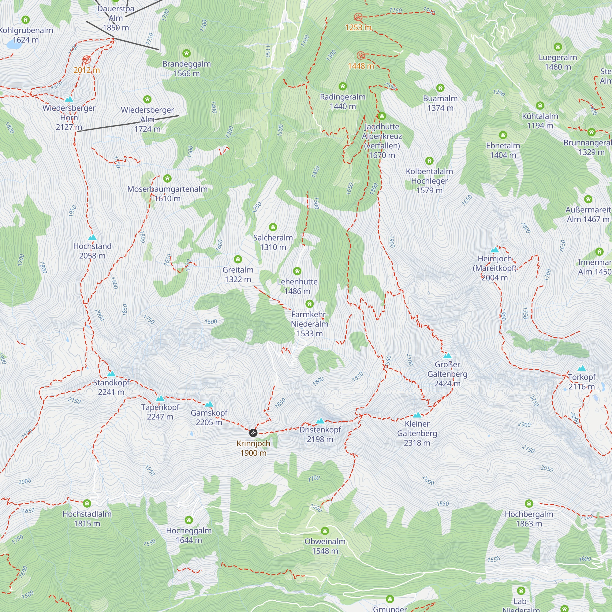 Farmkehralm map