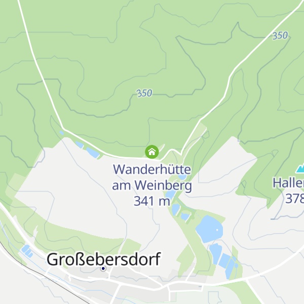Map of Wanderhütte am Weinberg