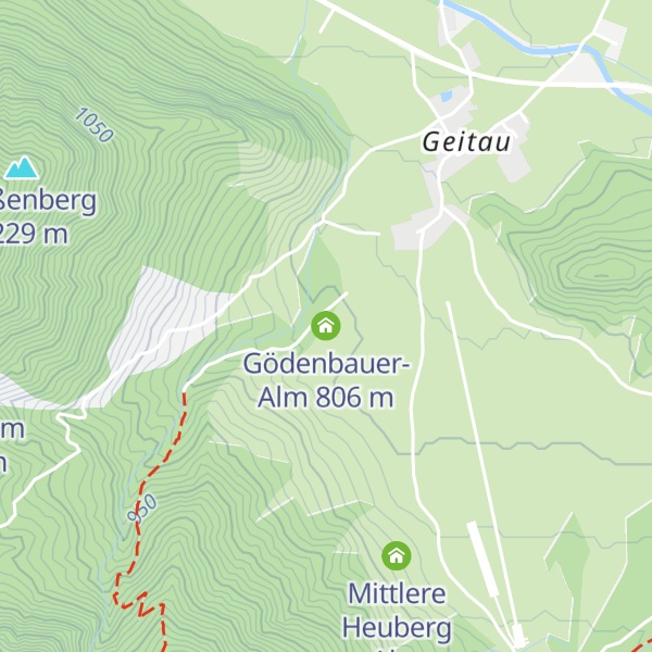 Map of Gödenbauer-Alm