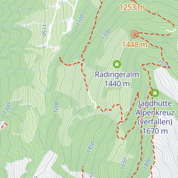 Map of Stettauer Niederleger