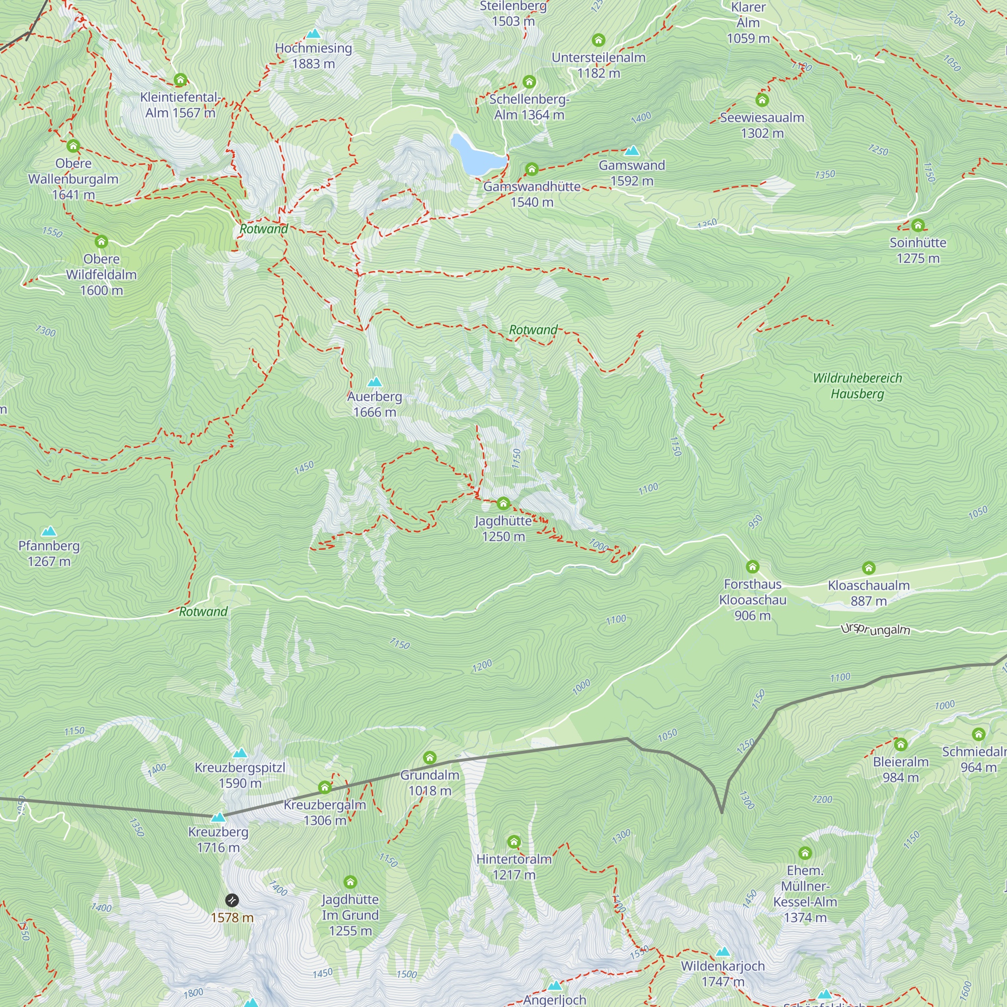 Jagdhütte map