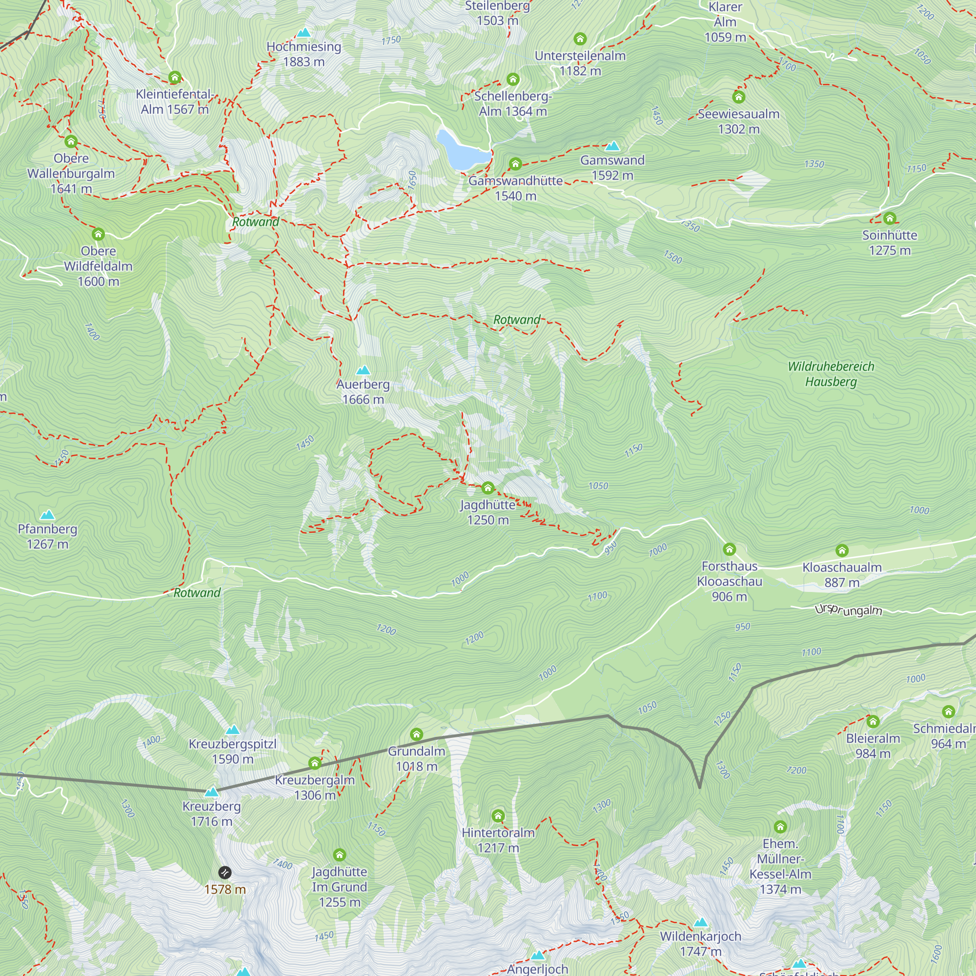 Jagdhütte map