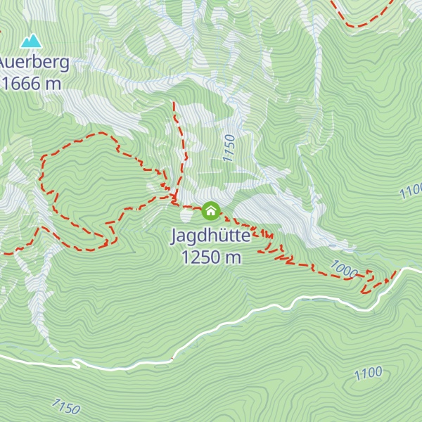 Map of Jagdhütte