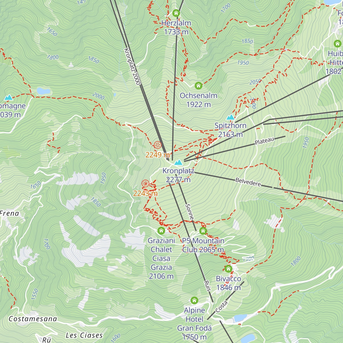 Corones map