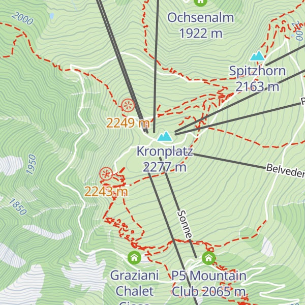 Map of Corones
