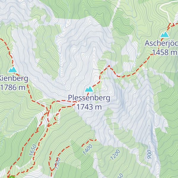 Map of Plessenberg