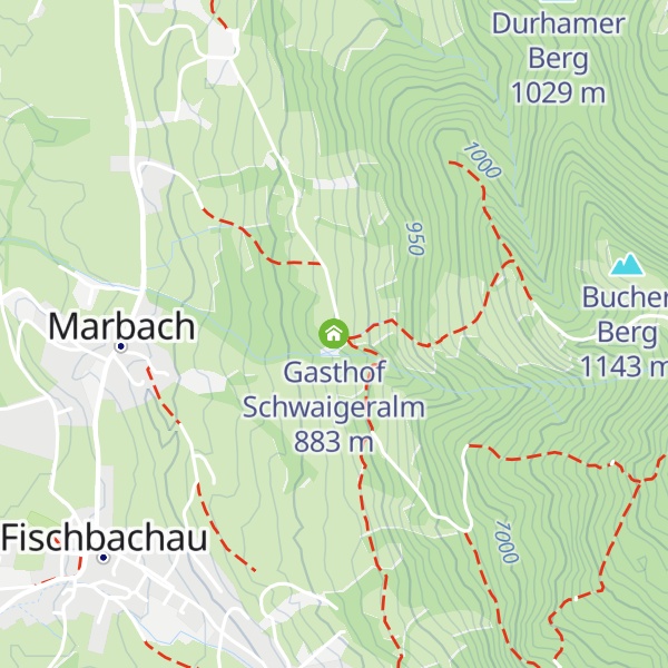 Map of Gasthof Schwaigeralm
