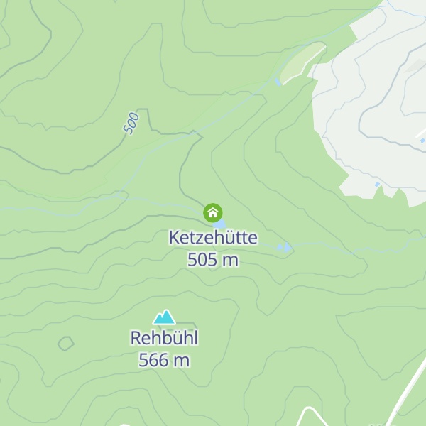 Map of Ketzehütte