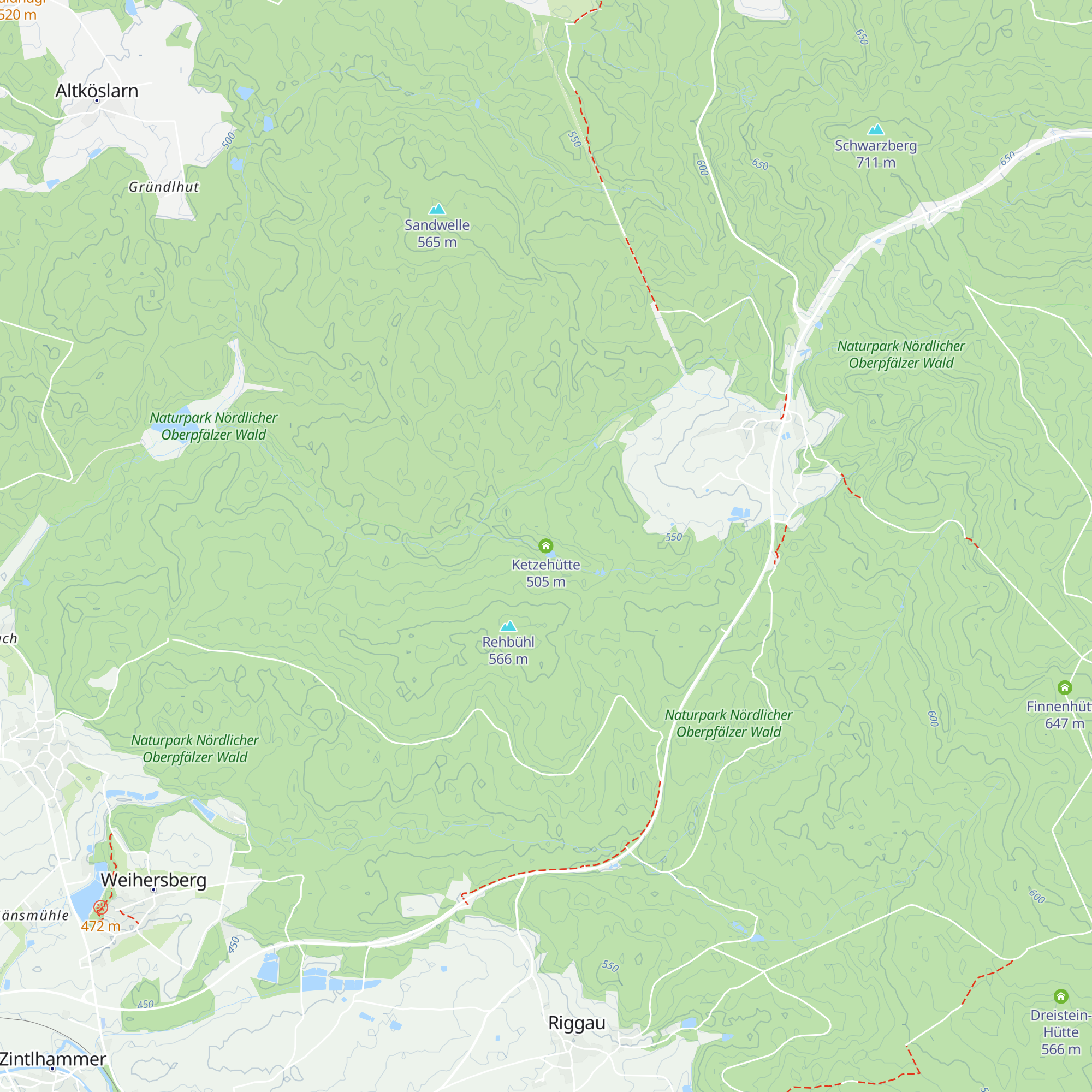 Ketzehütte map