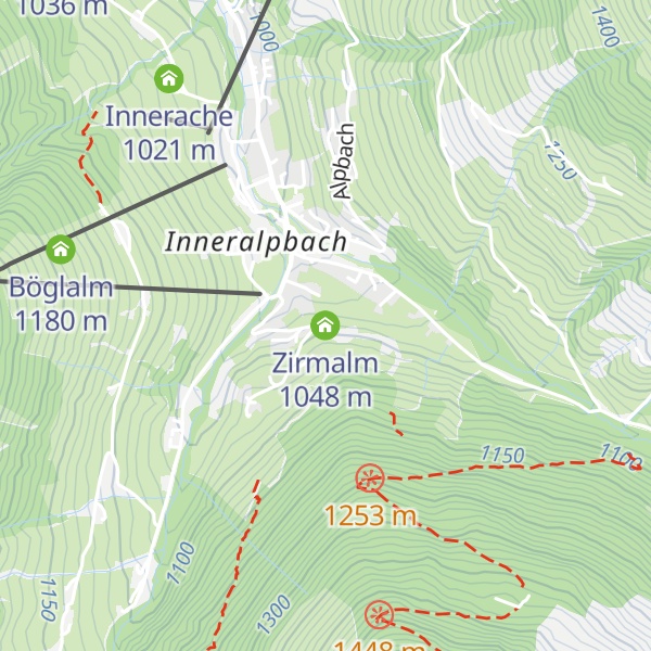 Map of Zirmalm