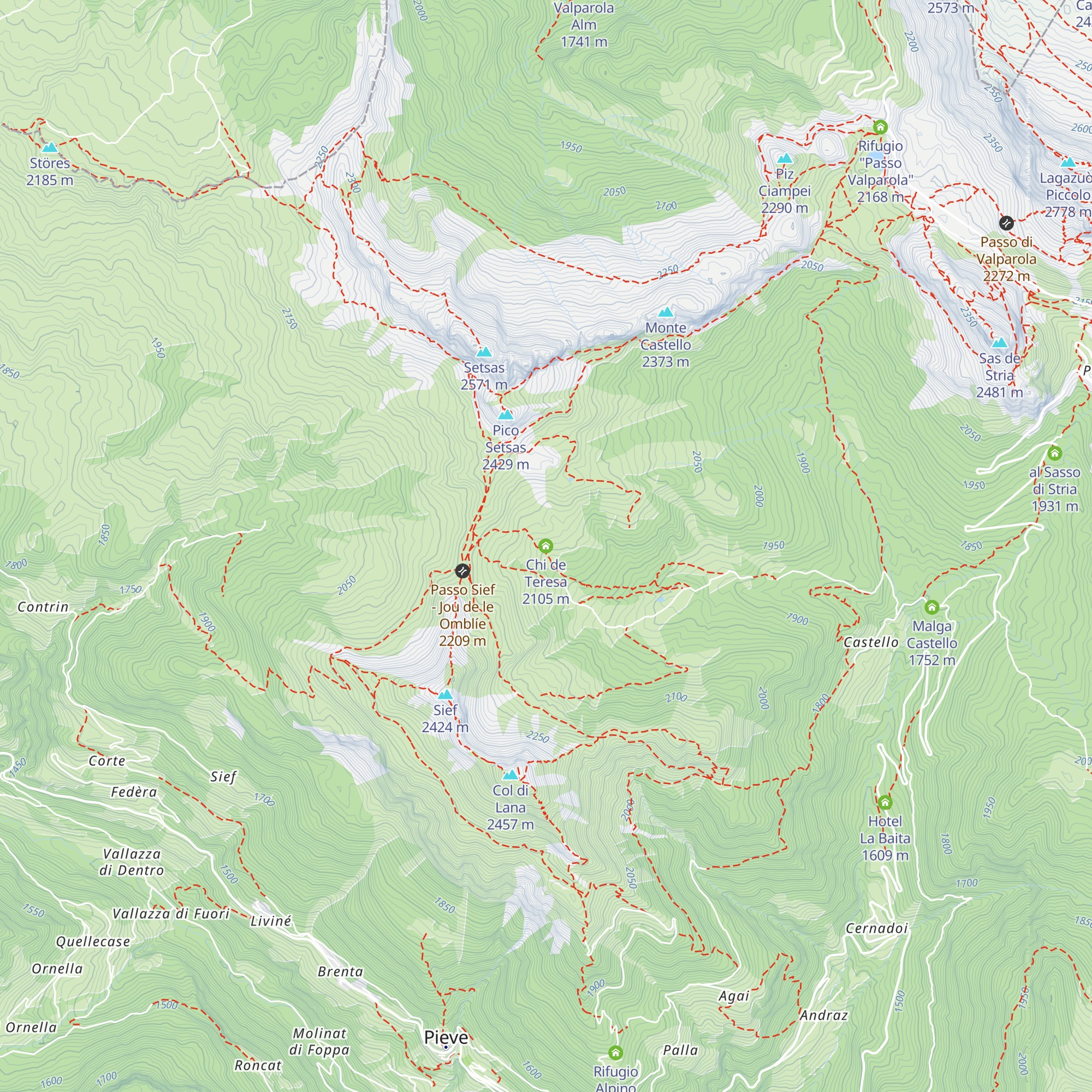 Chi de Teresa map