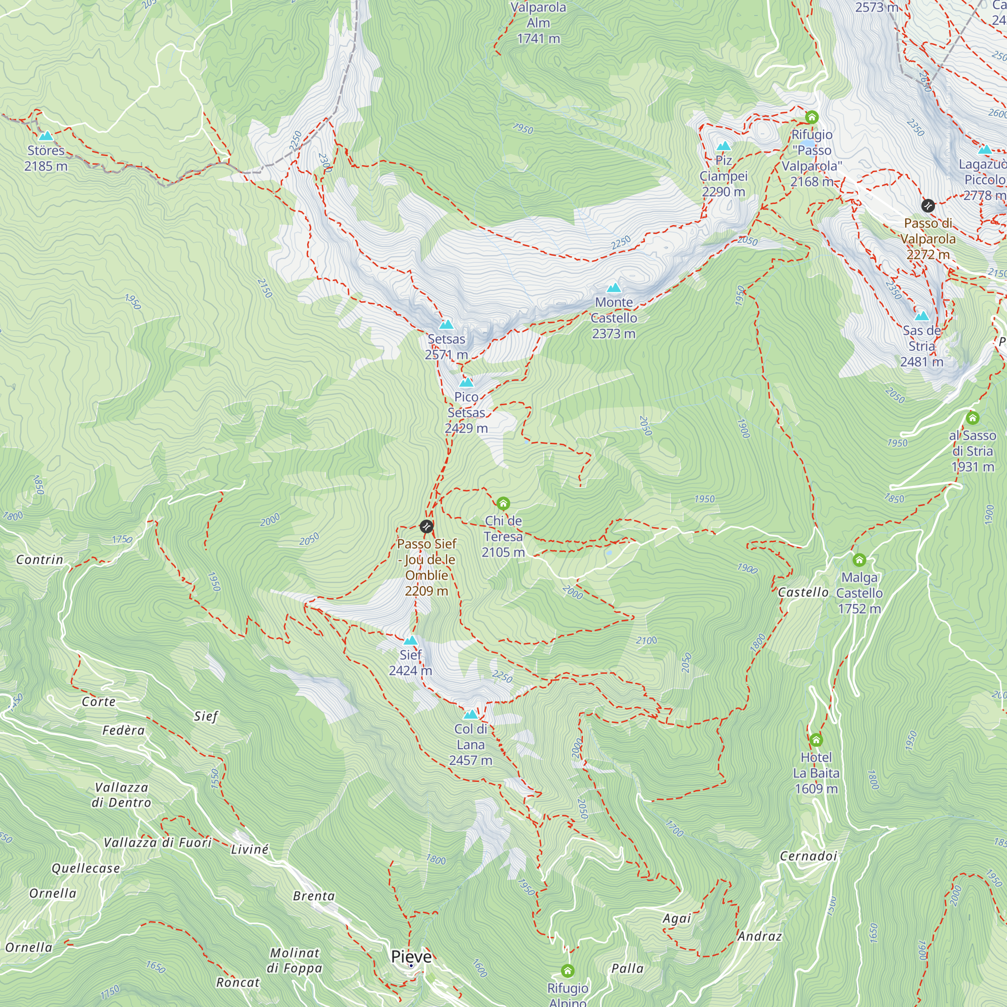 Chi de Teresa map