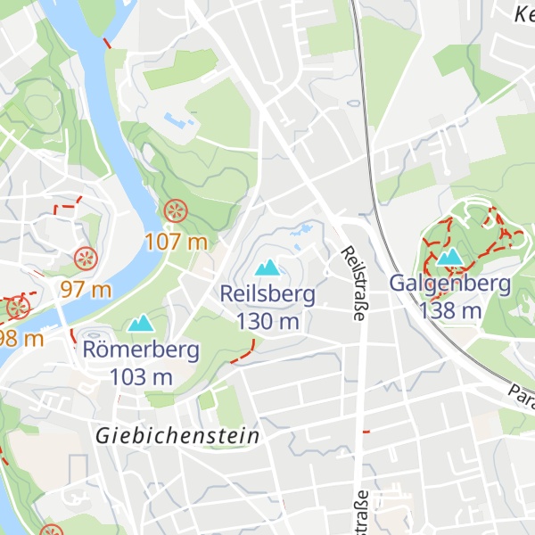 Map of Reilsberg