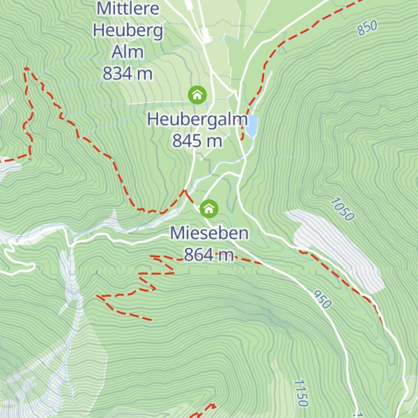 Map of Mieseben