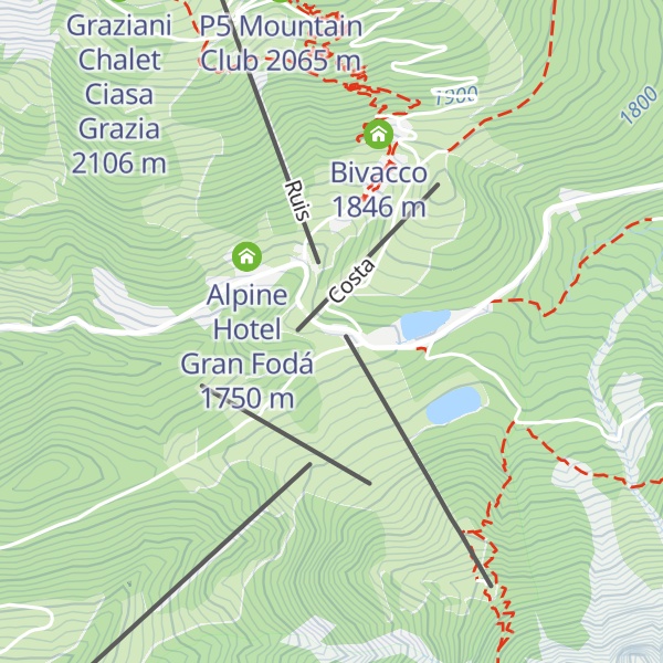 Map of Furcia Center