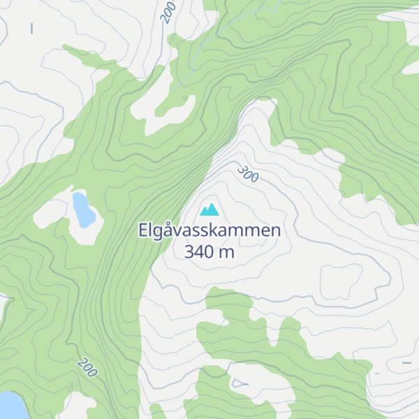 Map of Elgåvasskammen