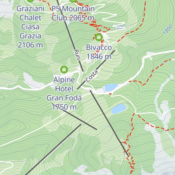 Map of Hotel Jú Furcia