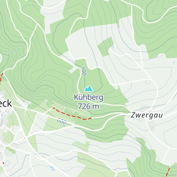 Map of Kühberg