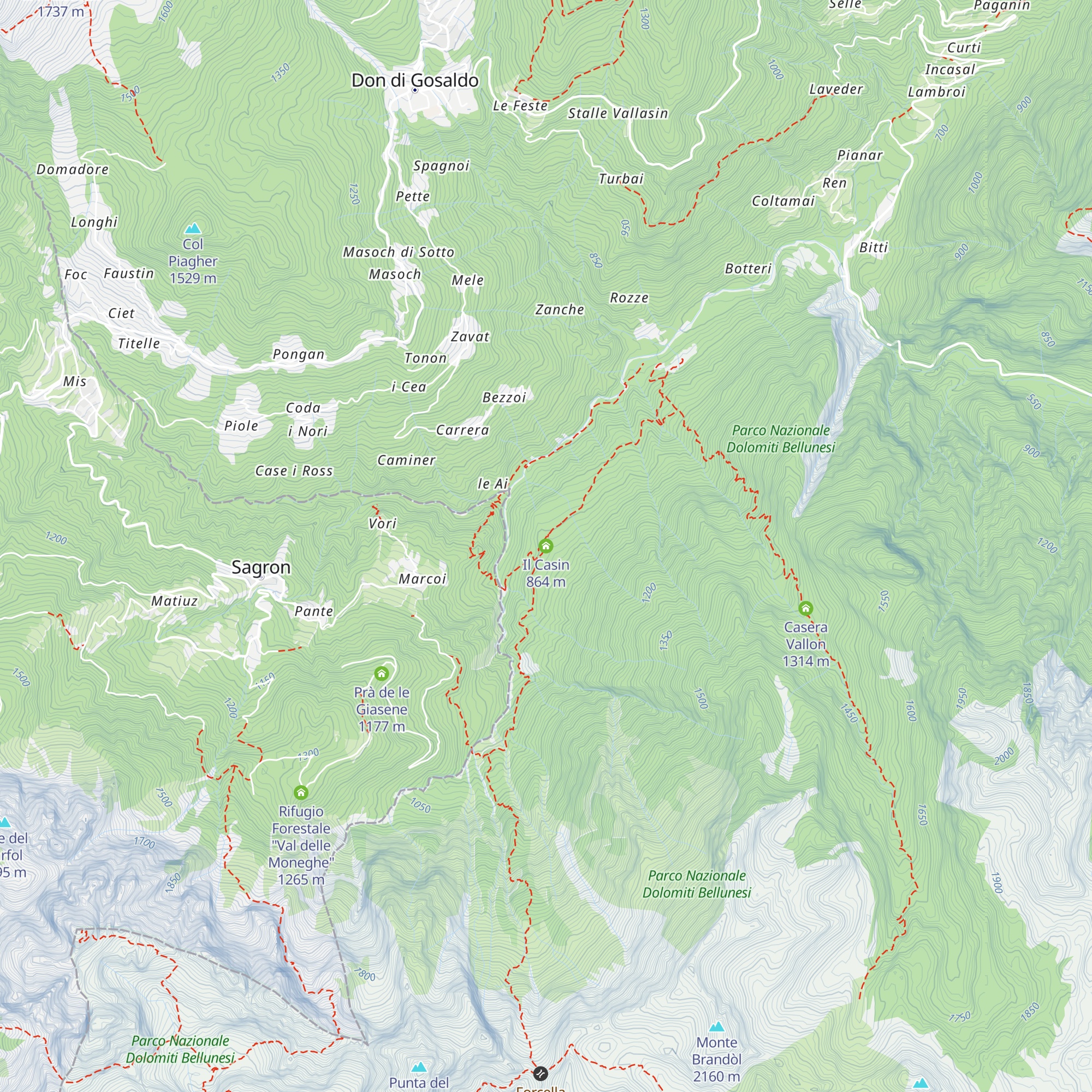 Il Casin map