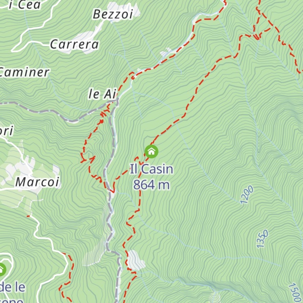 Map of Il Casin