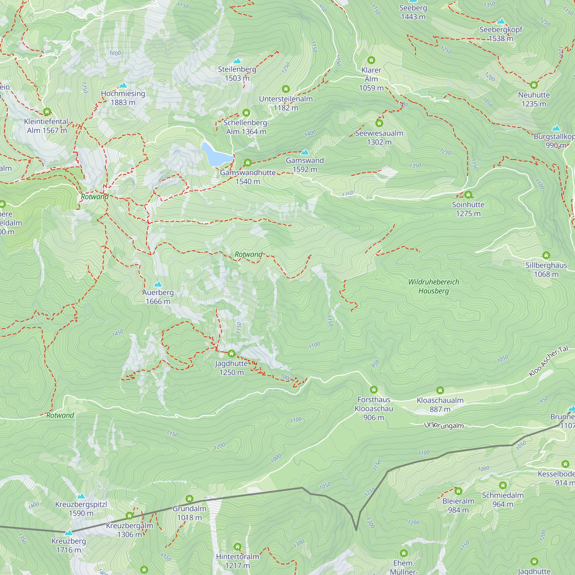Jagdhütte map