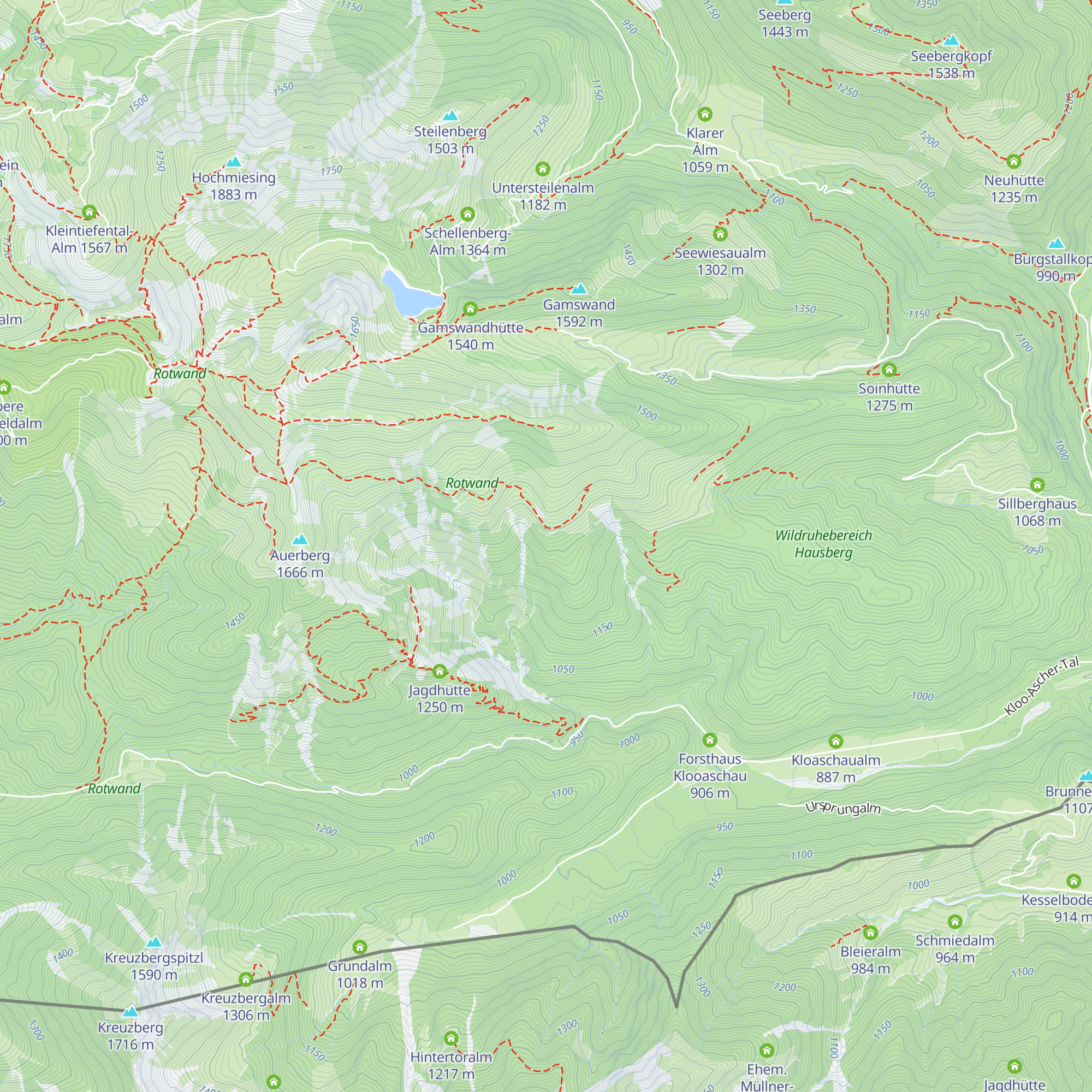 Jagdhütte map