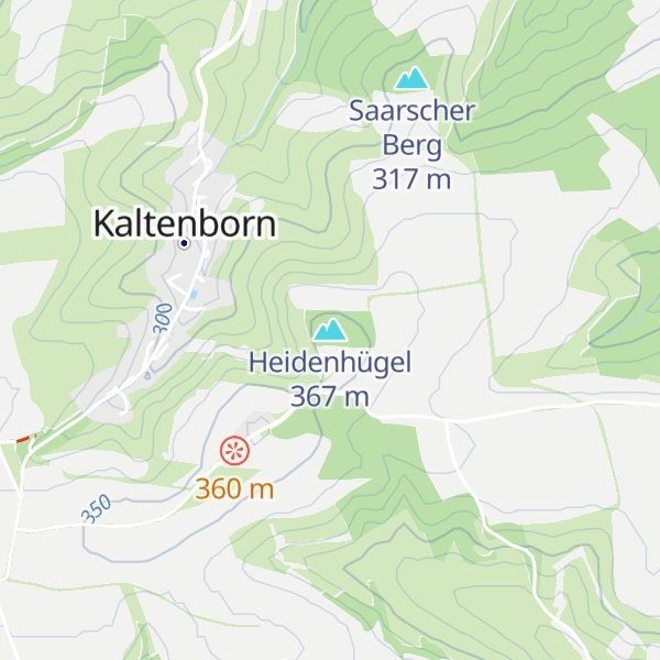 Map of Heidenhügel