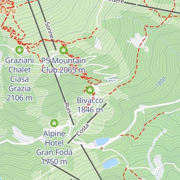Map of Bivacco