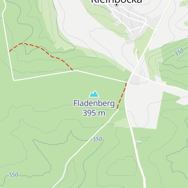 Map of Fladenberg