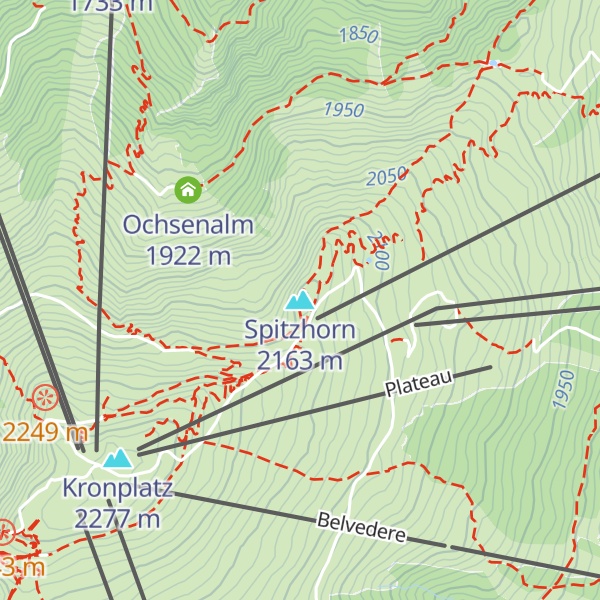 Map of Spitzhorn