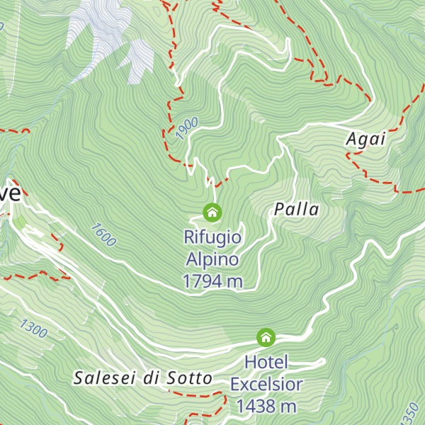 Map of Rifugio Alpino