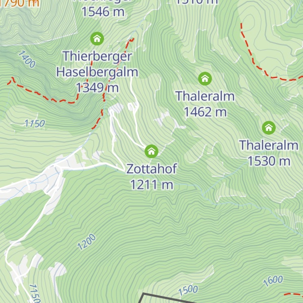 Map of Zottahof