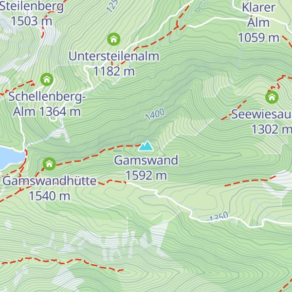 Map of Gamswand