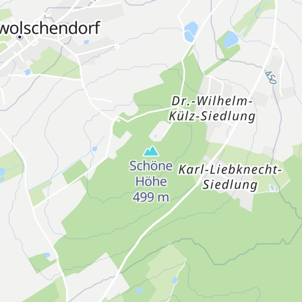 Map of Schöne Höhe