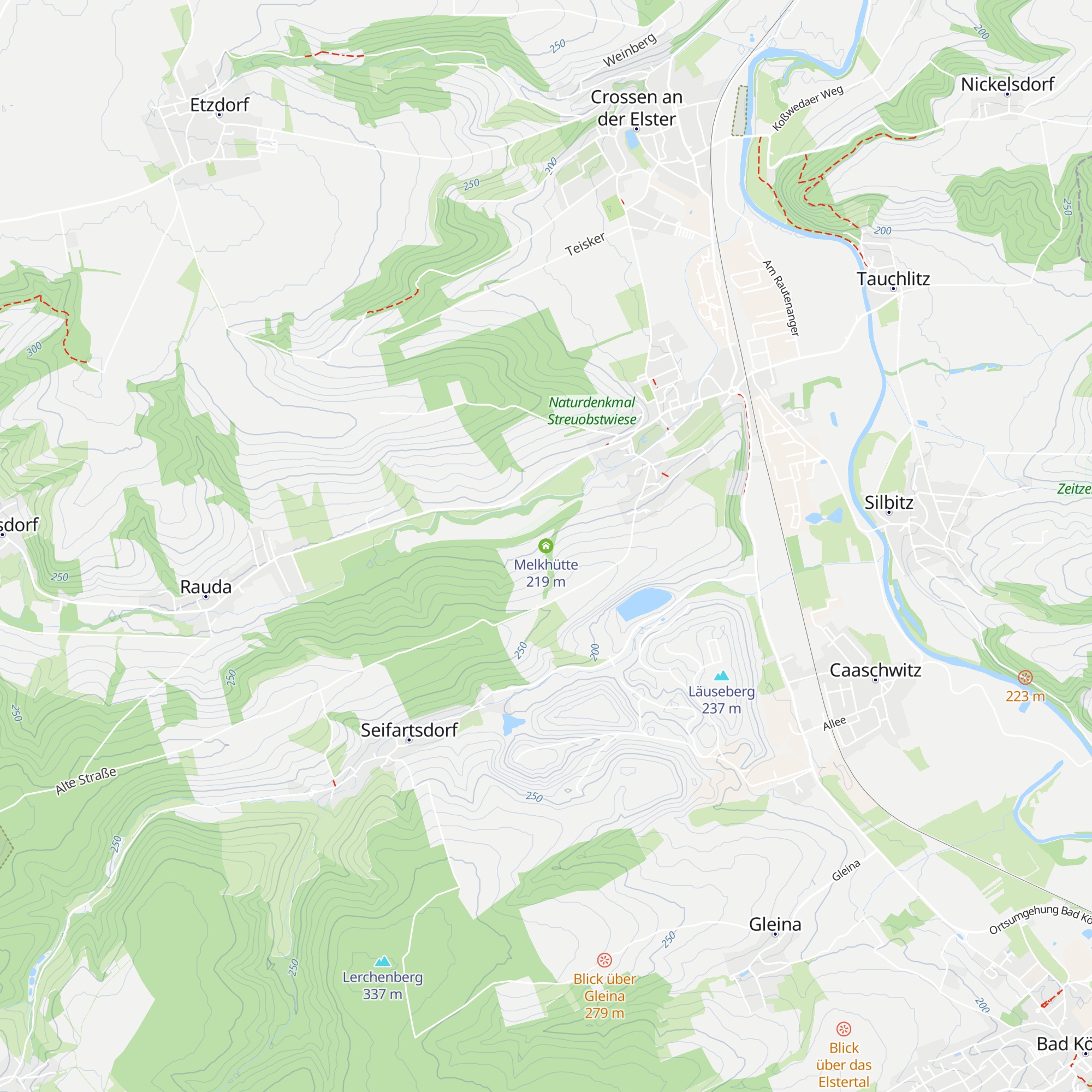Melkhütte map