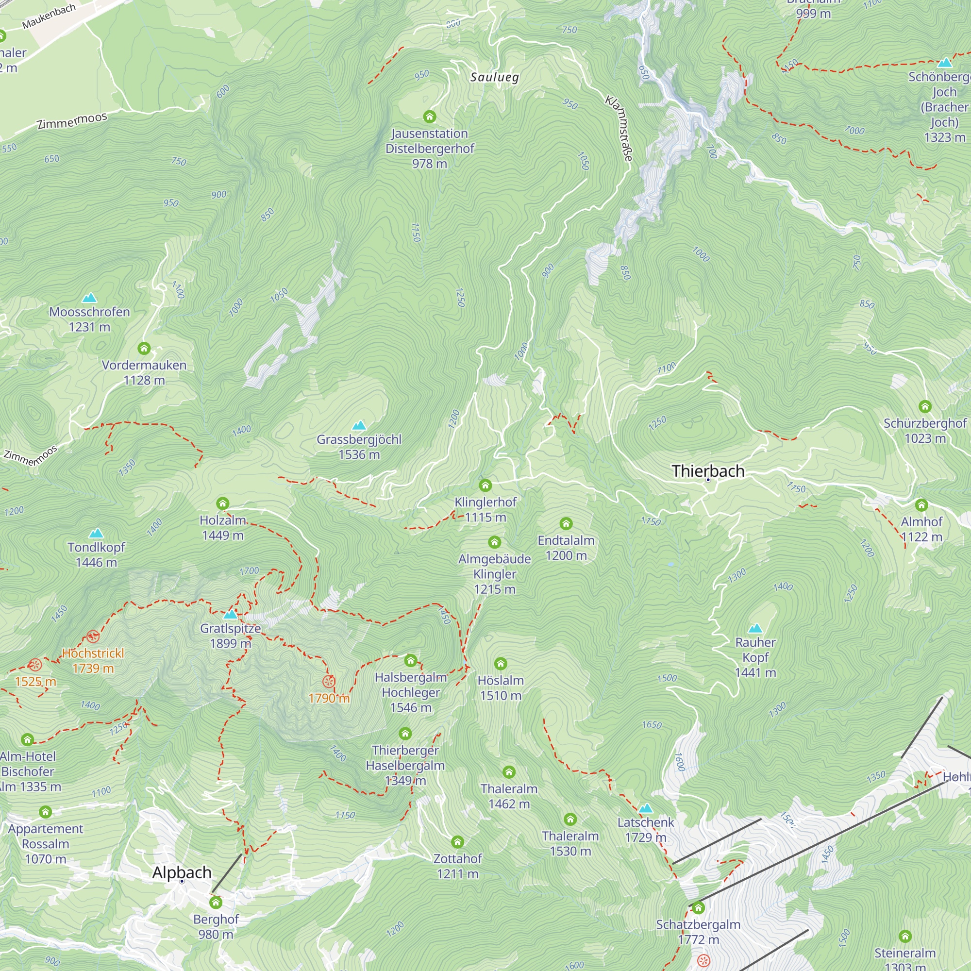 Klinglerhof map