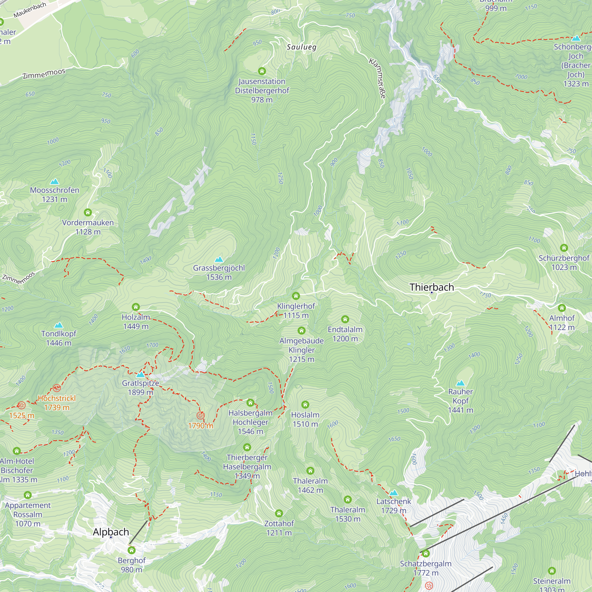 Klinglerhof map