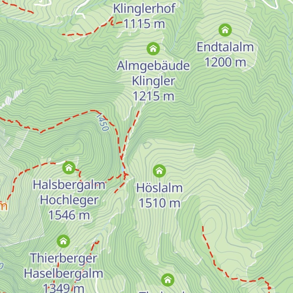 Map of Höslalm