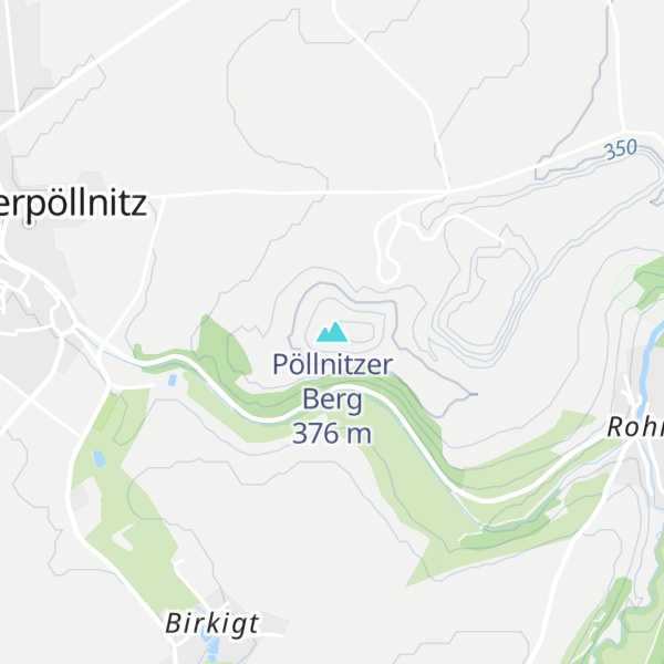 Map of Pöllnitzer Berg