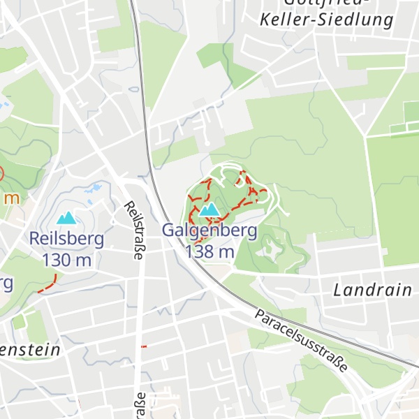 Map of Galgenberg