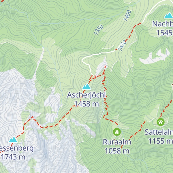 Map of Ascherjöchl