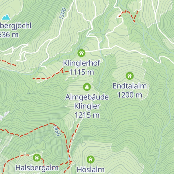 Map of Almgebäude Klingler