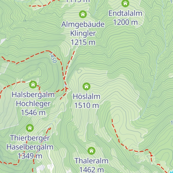 Map of Höslalm