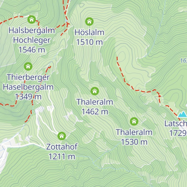 Map of Zottaalm
