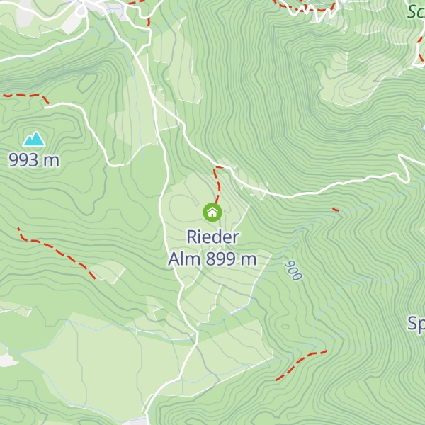 Map of Rieder Alm