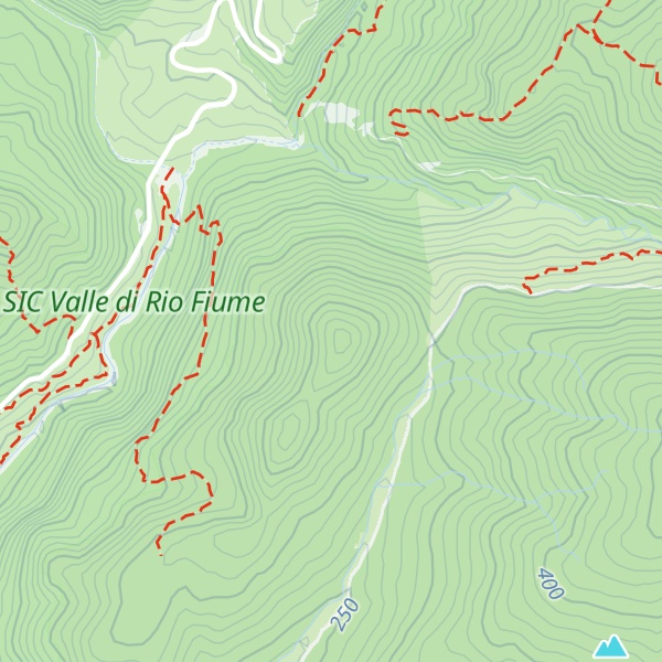 Map of Monte Pozzo di Ferro